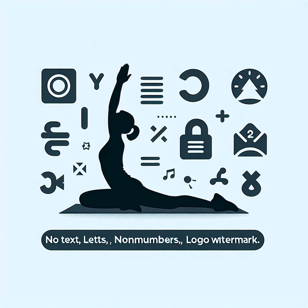 Ilustrace znázorňující téma: Zdraví a fitness