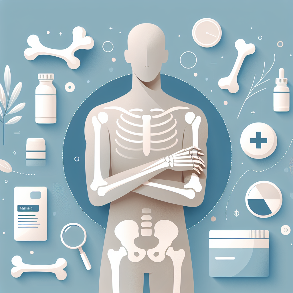 Ilustrace znázorňující téma: Osteoporóza a tibolon: jak na zdravé kosti