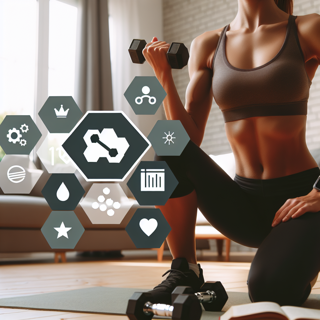 Ilustrace znázorňující téma: Cvičení a fitness