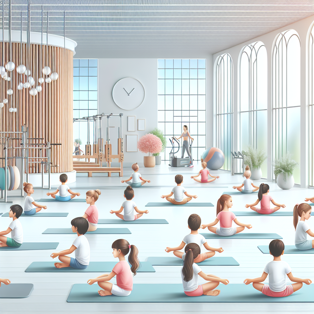 Ilustrace znázorňující téma: Fitness pro děti