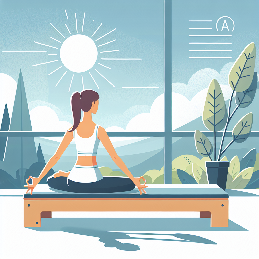Ilustrace znázorňující téma: Fitness