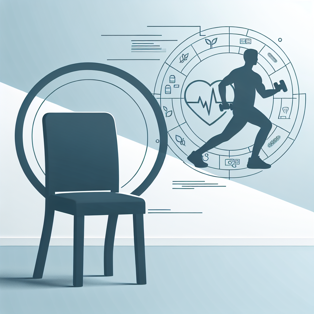 Ilustrace znázorňující téma: Cvičení a fitness