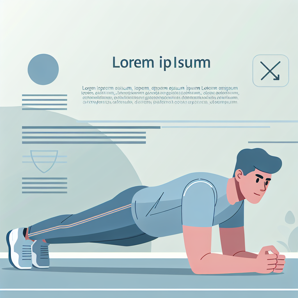 Ilustrace znázorňující téma: Fitness