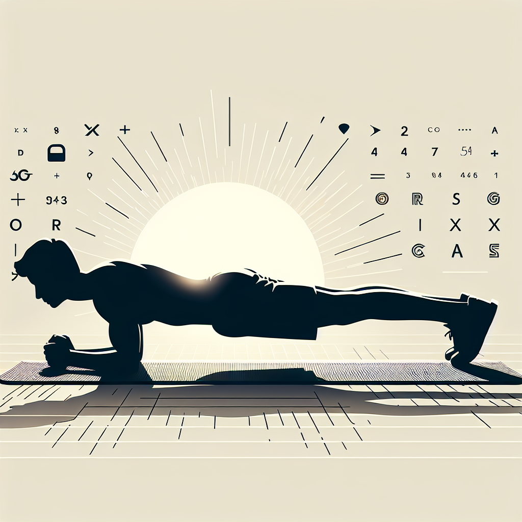 Ilustrace znázorňující téma: Cvičení a fitness