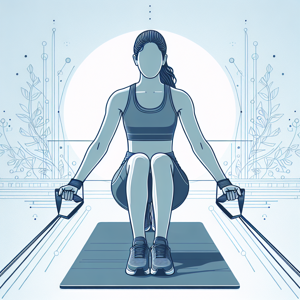Ilustrace znázorňující téma: Cvičení a fitness