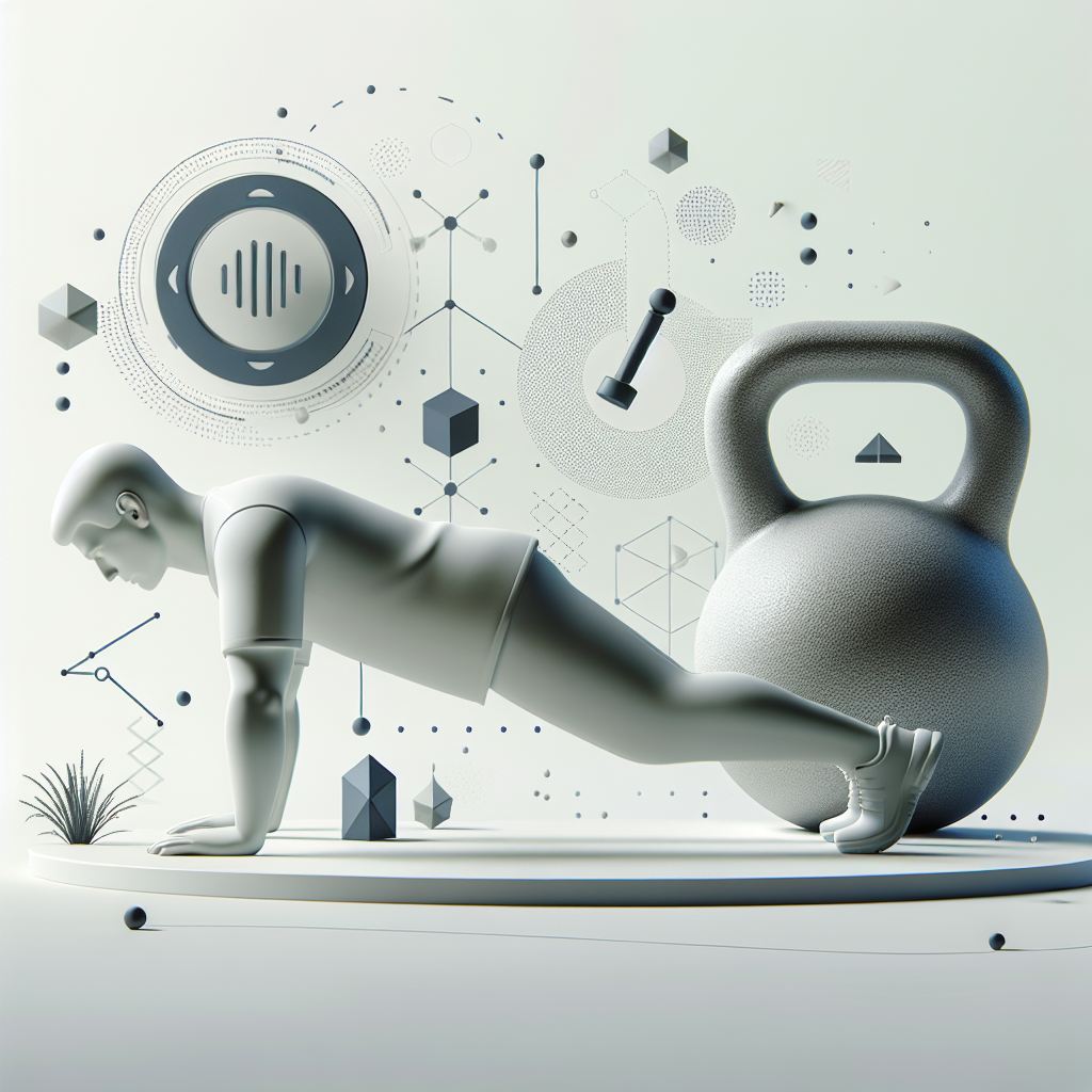 Ilustrace znázorňující téma: Cvičení a fitness