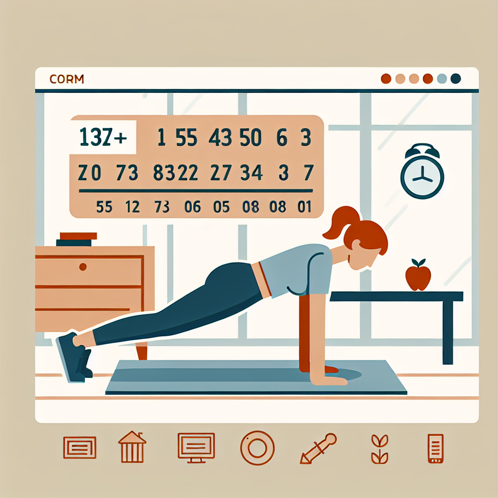 Ilustrace znázorňující téma: Zdraví a fitness