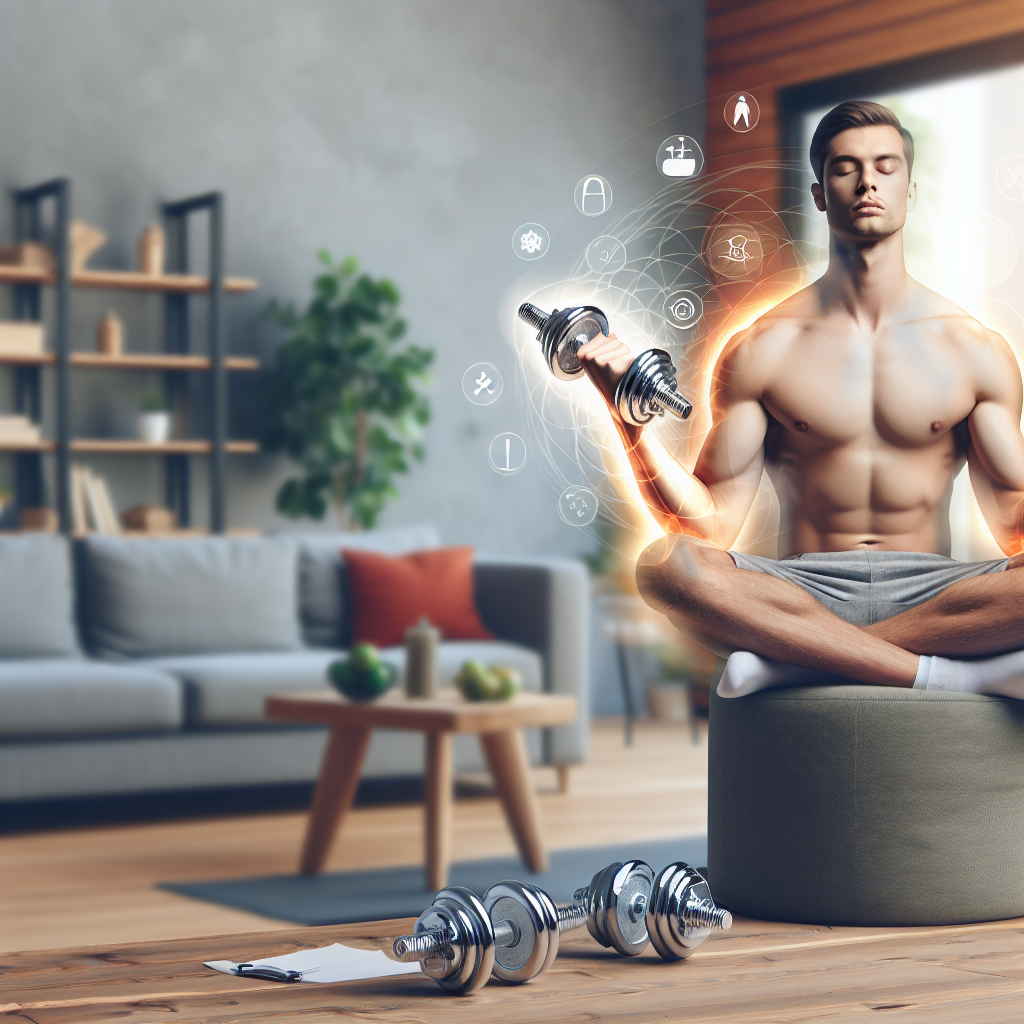 Ilustrace znázorňující téma: Cvičení a fitness