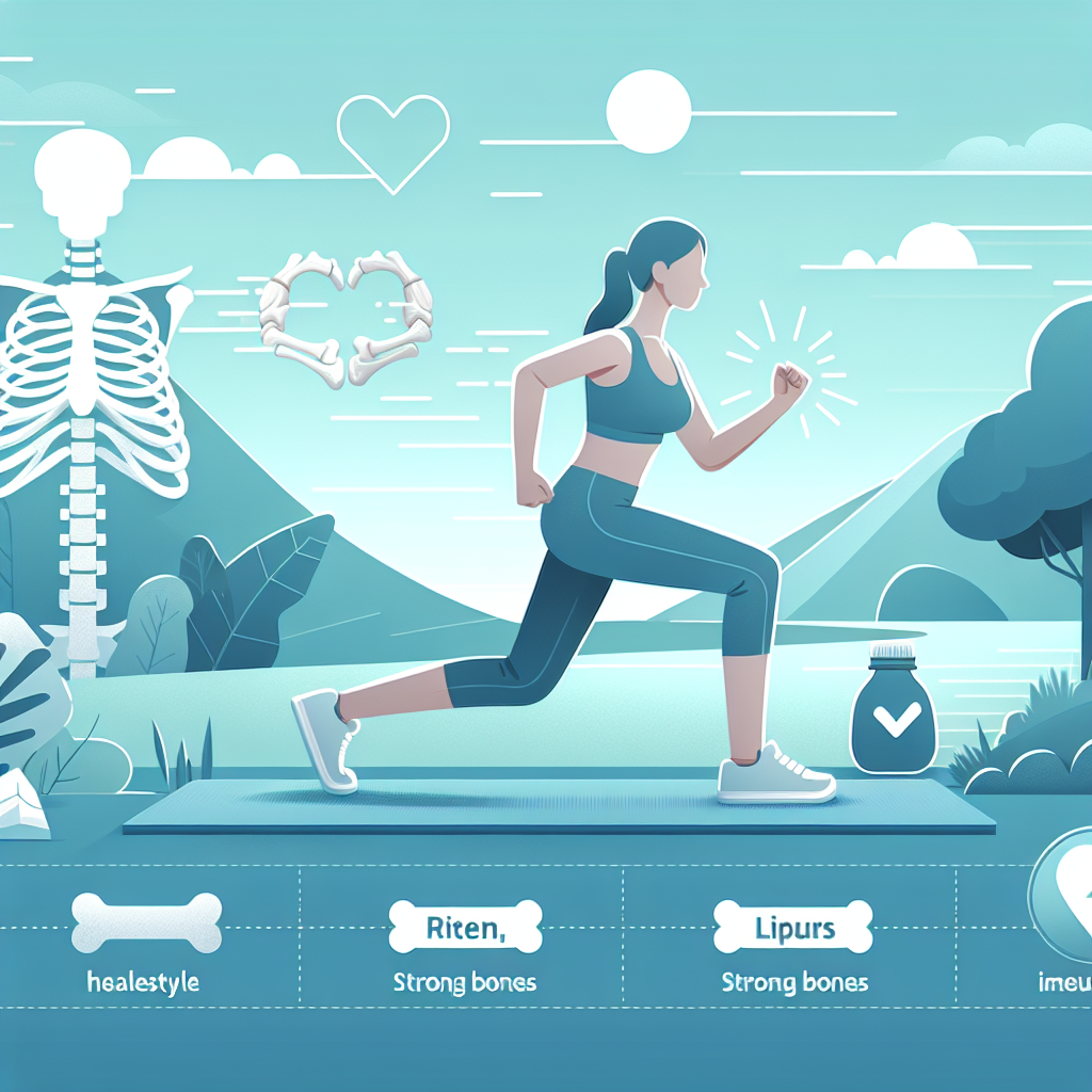 Ilustrace znázorňující téma: Osteoporóza