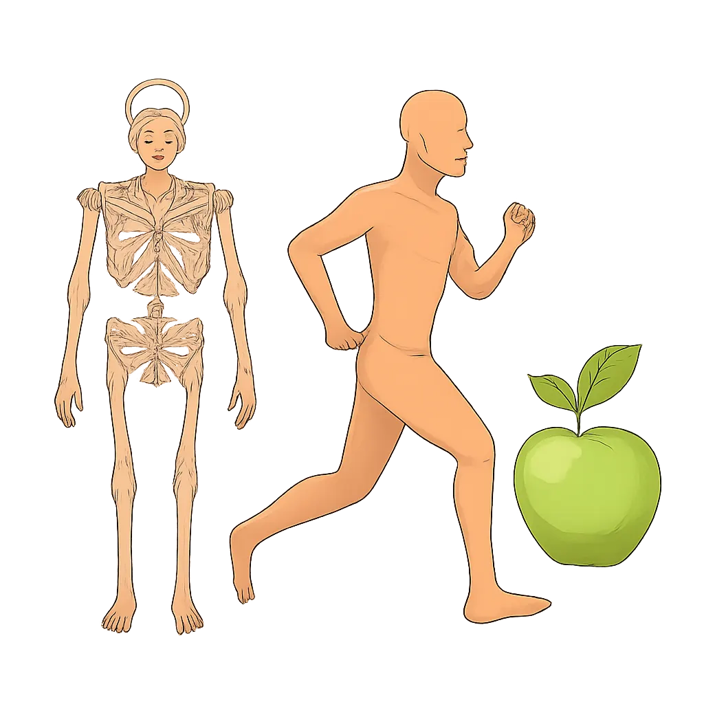 Ilustrace znázorňující téma: Osteoporóza