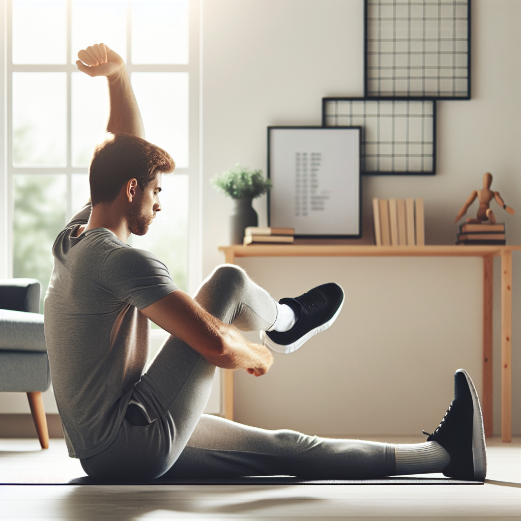 Ilustrace znázorňující téma: Cvičení a fitness