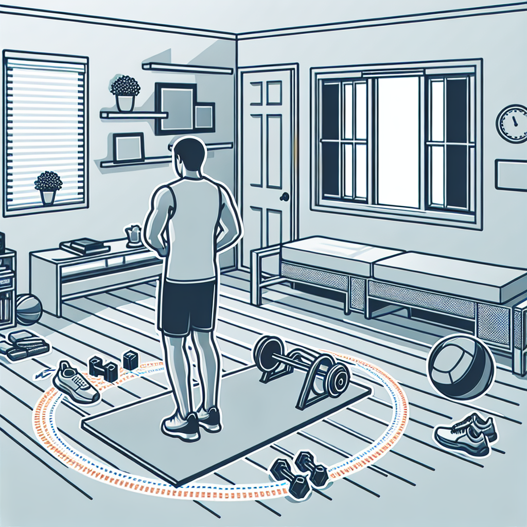 Ilustrace znázorňující téma: Cvičení a fitness