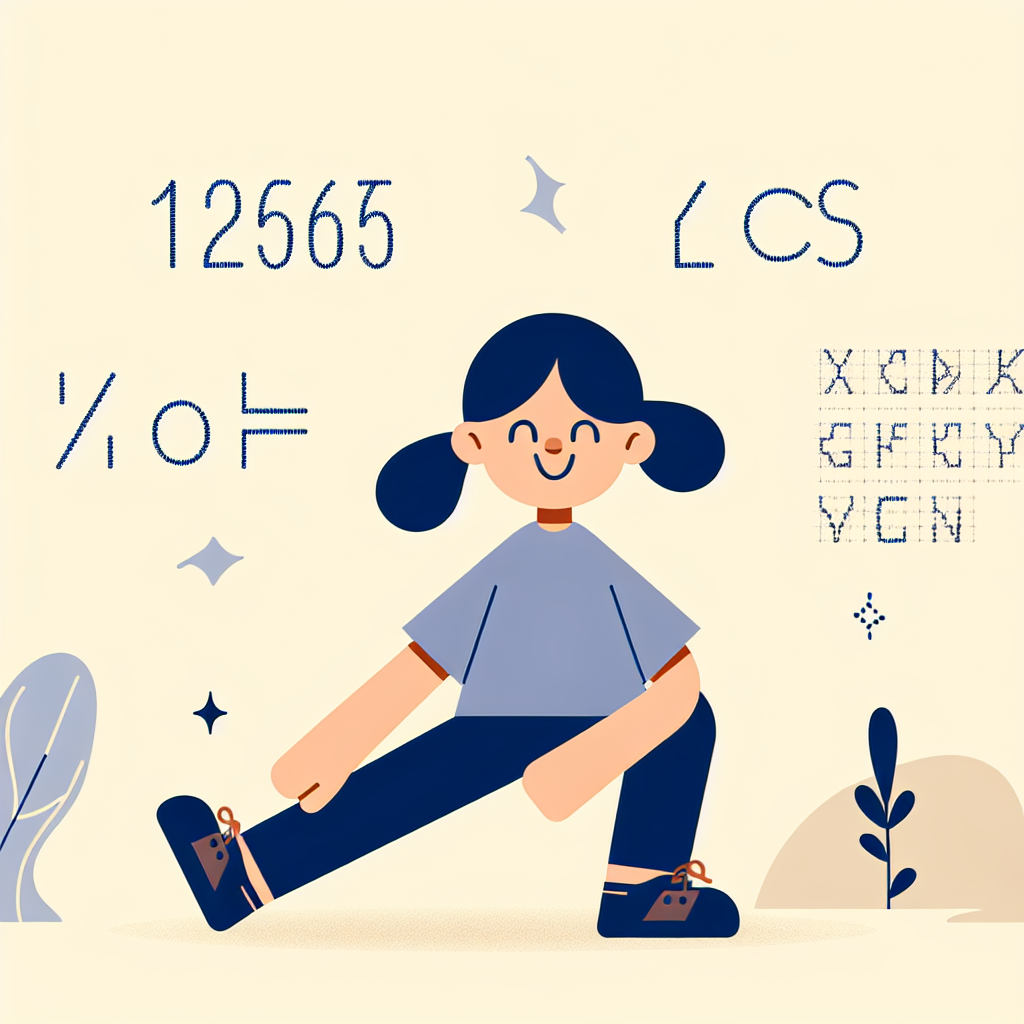 Ilustrace znázorňující téma: Cvičení