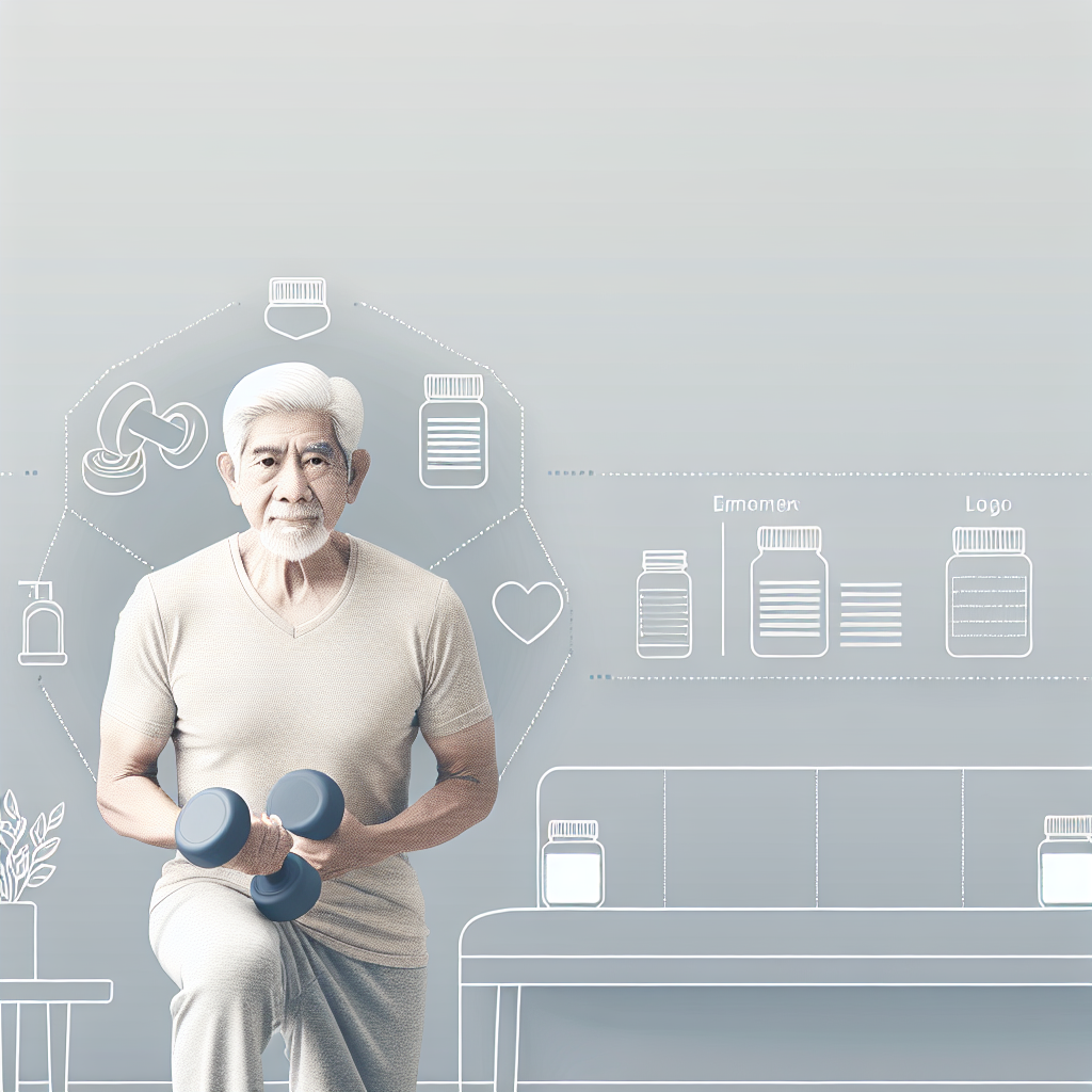 Ilustrace znázorňující téma: Zdraví a fitness