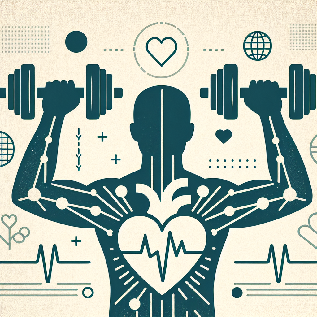 Ilustrace znázorňující téma: Zdraví a fitness