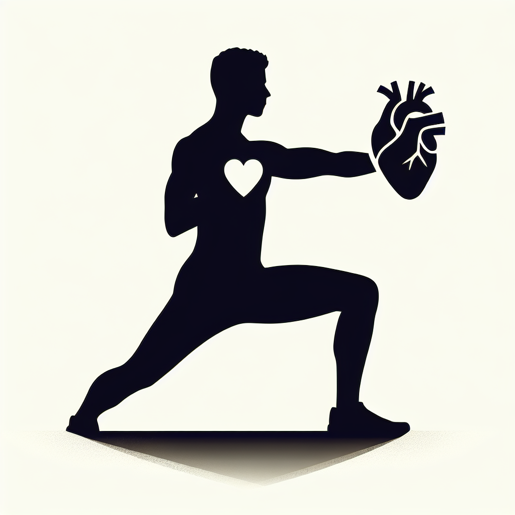 Ilustrace znázorňující téma: Zdraví a fitness