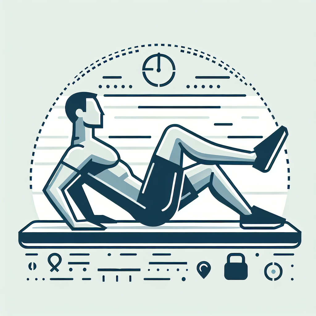 Ilustrace znázorňující téma: Cvičení a fitness
