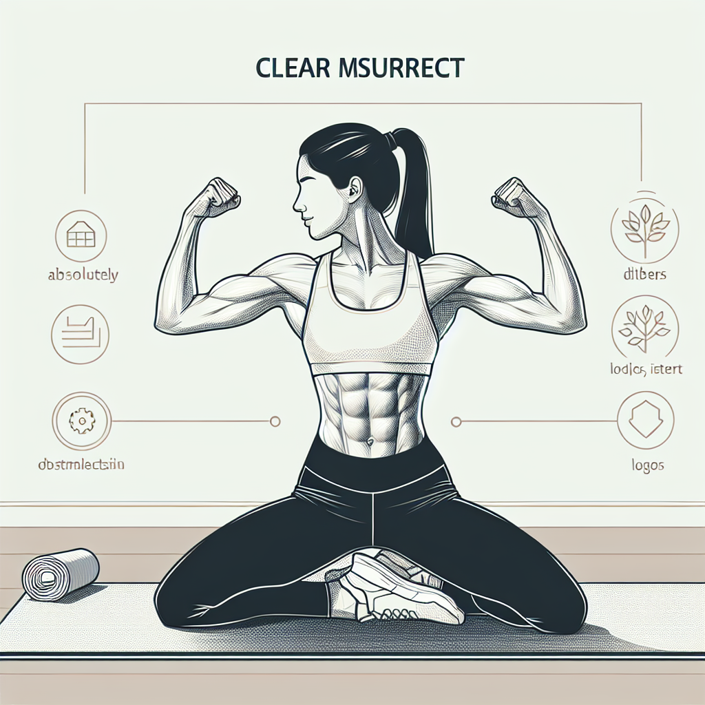 Ilustrace znázorňující téma: cvičení a fitness