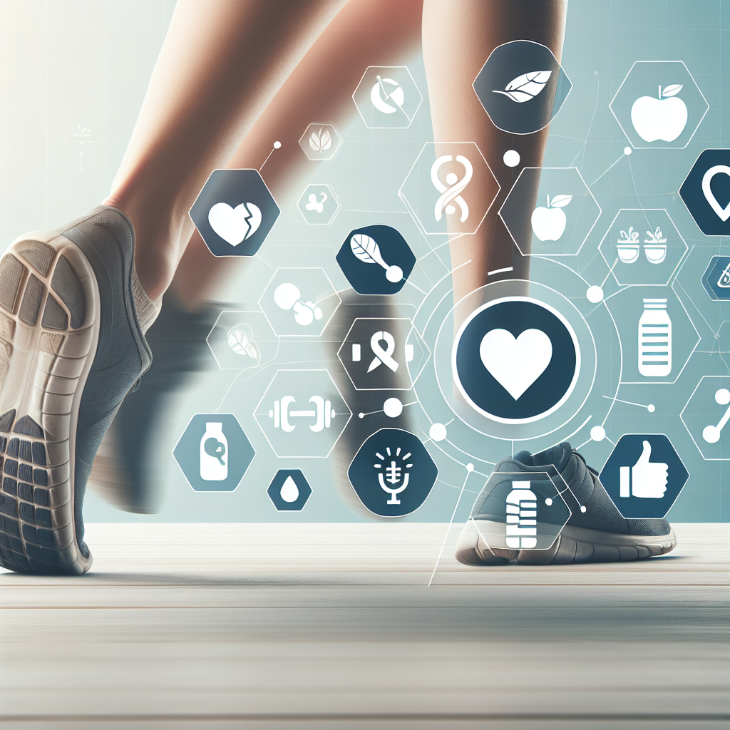 Ilustrace znázorňující téma: Cvičení a fitness