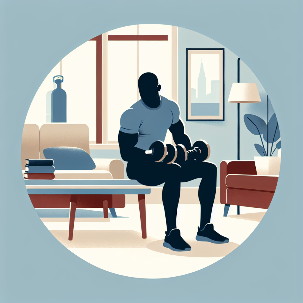 Ilustrace znázorňující téma: Fitness