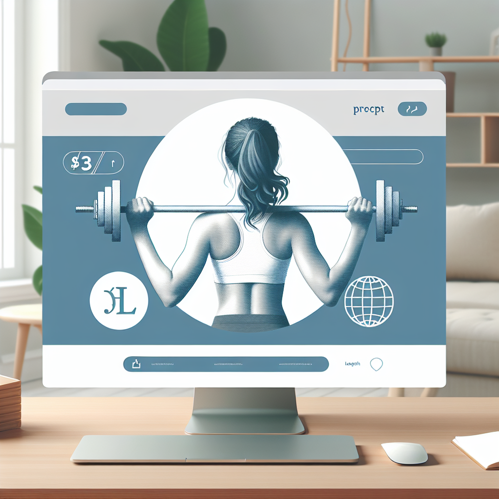 Ilustrace znázorňující téma: Cvičení a fitness