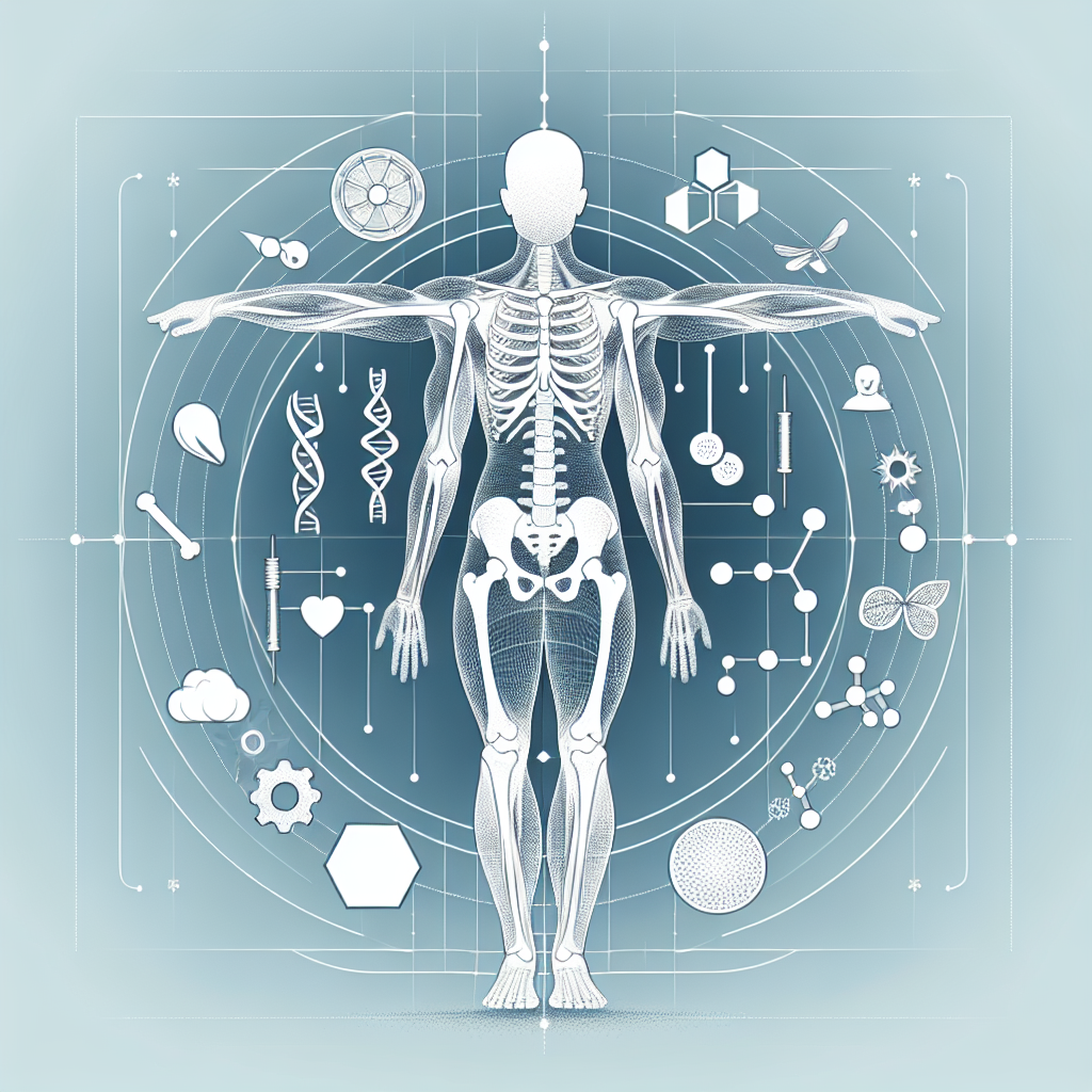 Ilustrace znázorňující téma: Osteoporóza