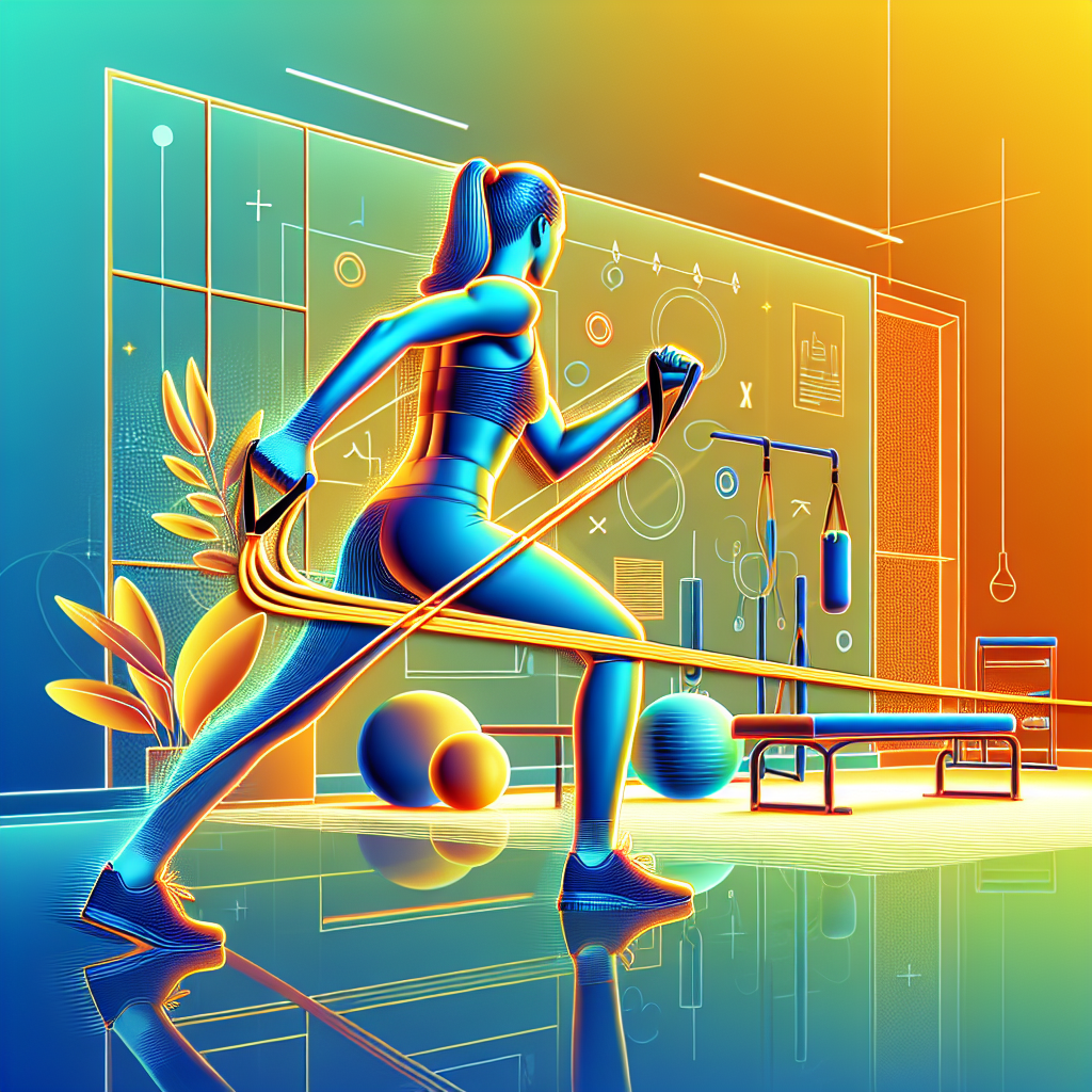 Ilustrace znázorňující téma: Fitness a cvičení