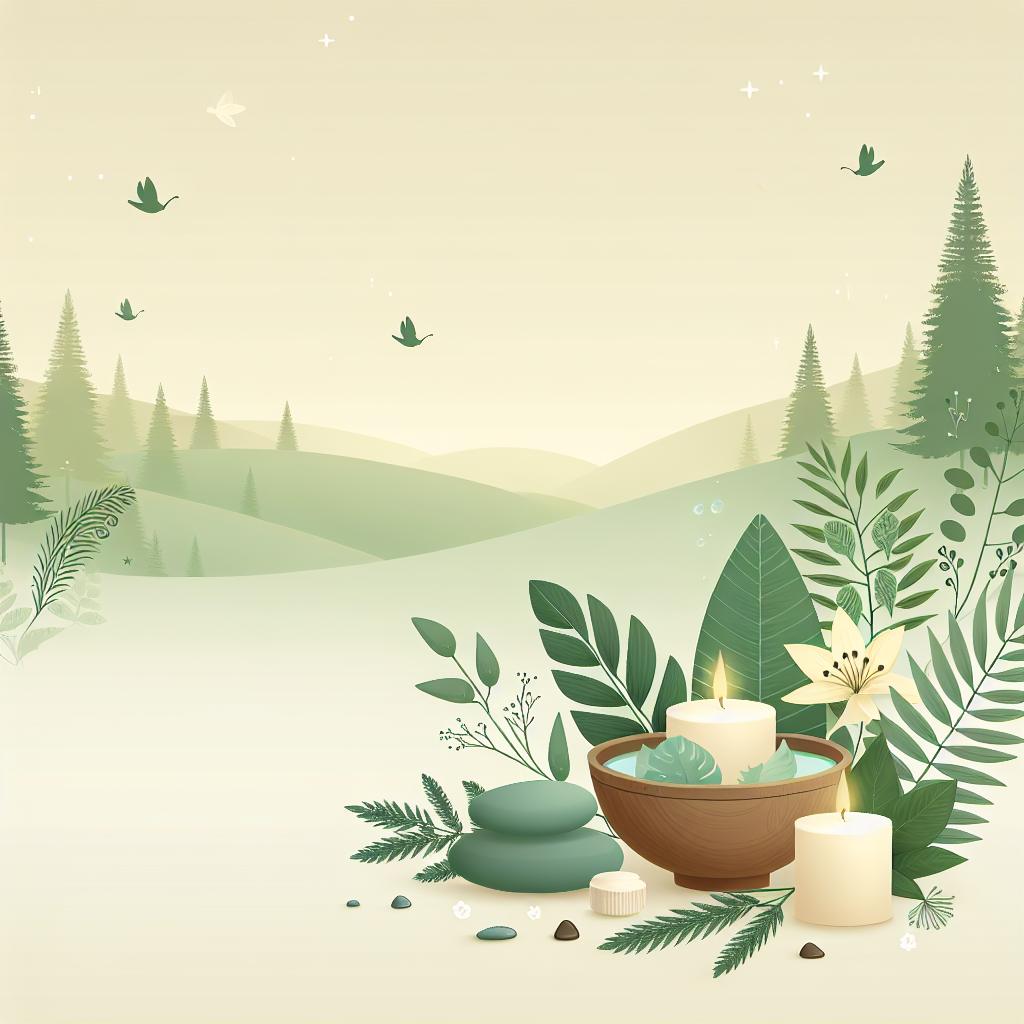 Ilustrace znázorňující téma: Zdraví a wellness