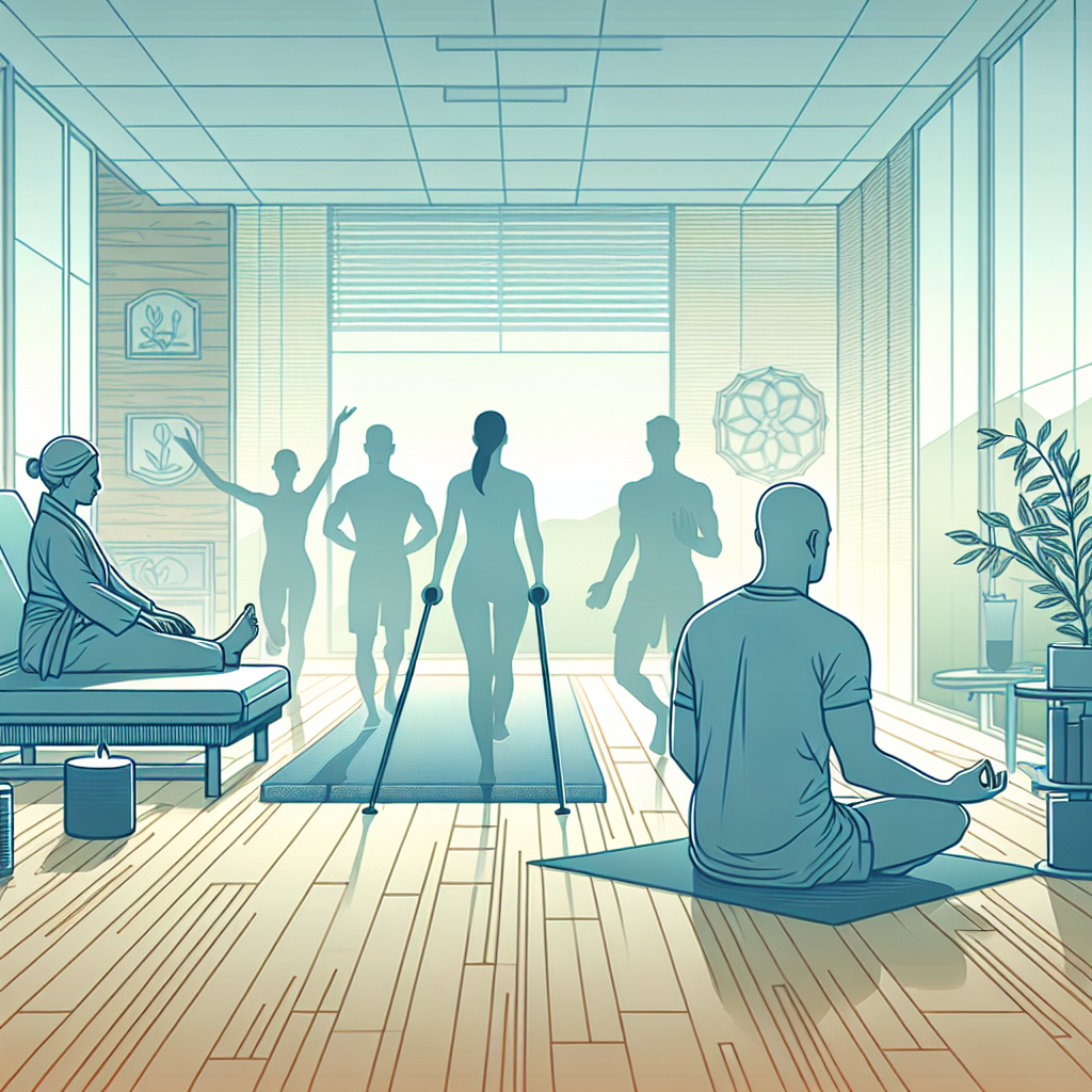 Ilustrace znázorňující téma: Rehabilitace