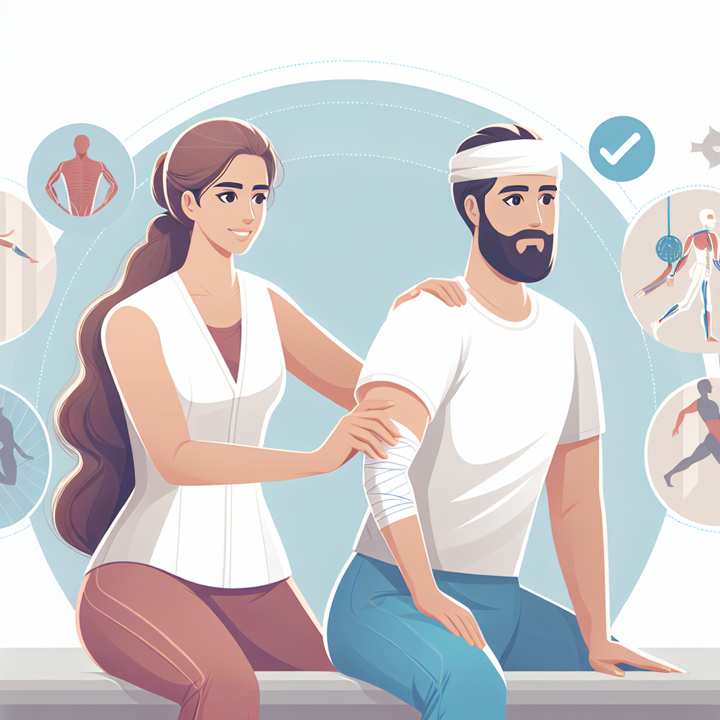 Ilustrace znázorňující téma: Rehabilitace