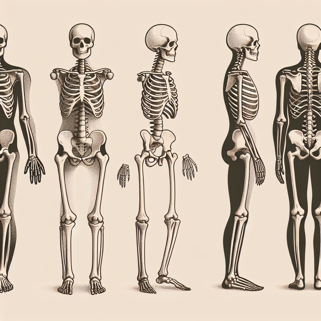 Ilustrace znázorňující téma: Osteoporóza