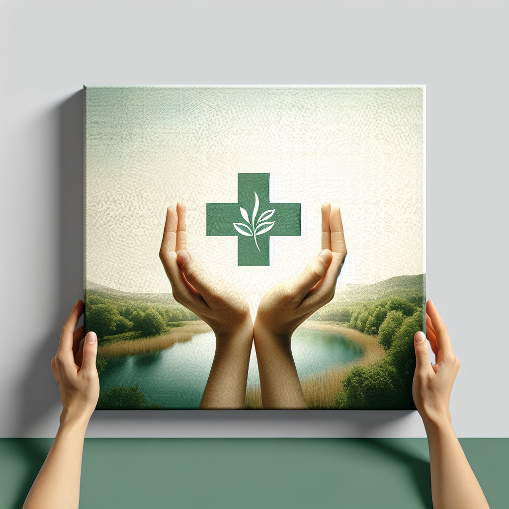 Ilustrace znázorňující téma: Zdraví a wellness
