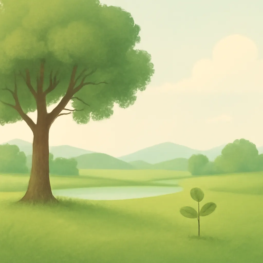 Ilustrace znázorňující téma: Zdraví a pohyb