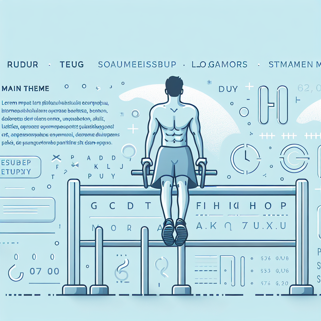 Ilustrace znázorňující téma: Cvičení