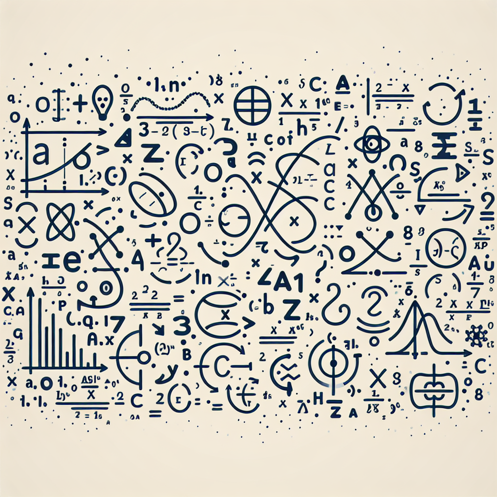 Ilustrace znázorňující téma: Matematika
