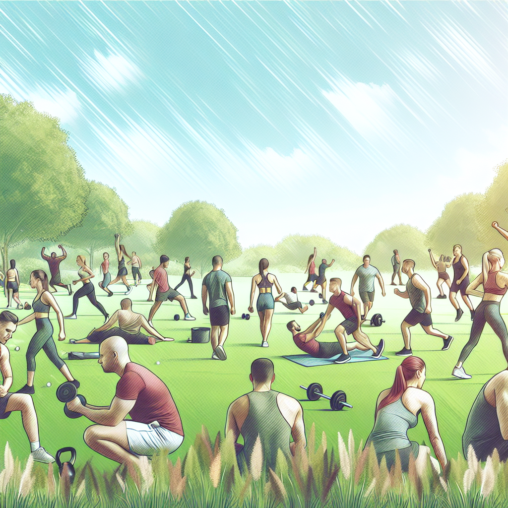 Ilustrace znázorňující téma: Cvičení a zdraví