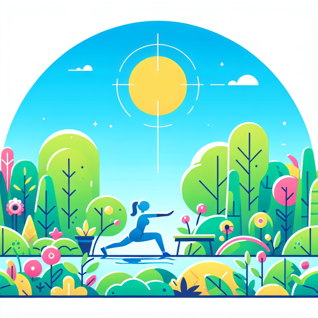 Ilustrace znázorňující téma: Fitness a zdraví