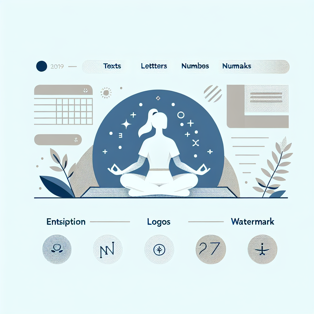 Ilustrace znázorňující téma: Zdraví a fitness