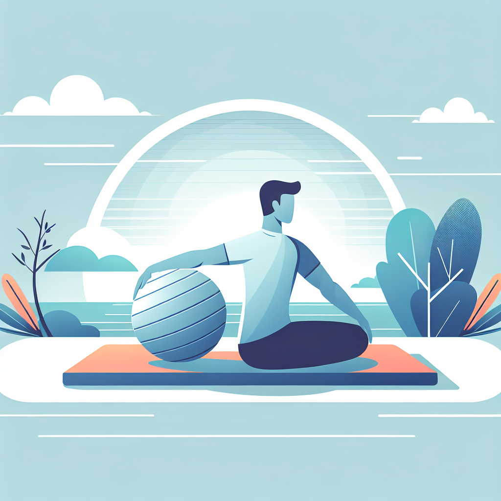 Ilustrace znázorňující téma: Zdraví a fitness