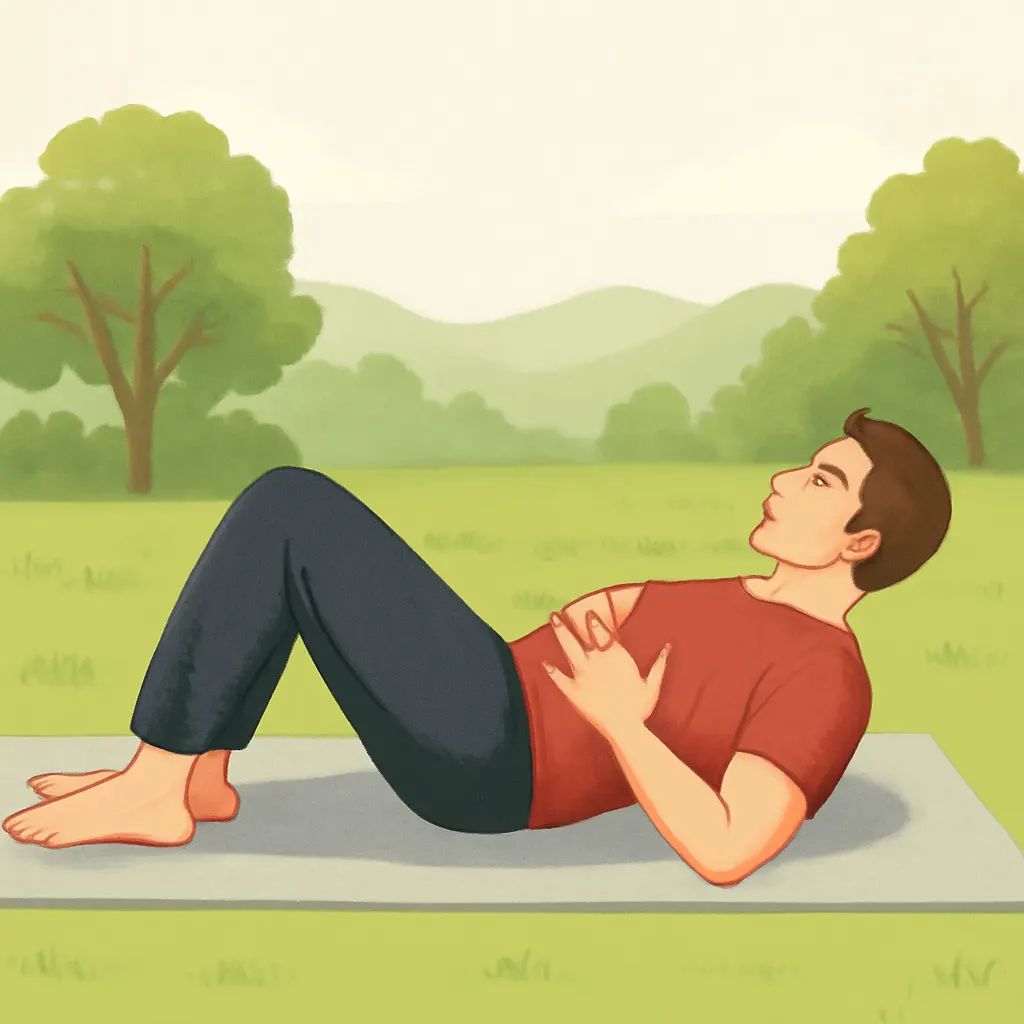 Ilustrace znázorňující téma: Zdraví a wellness