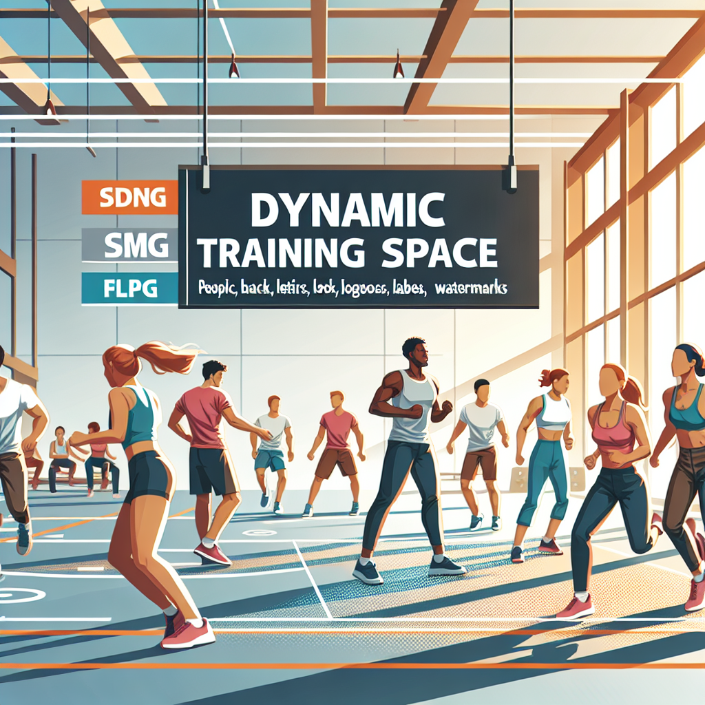 Ilustrace znázorňující téma: Cvičení a fitness