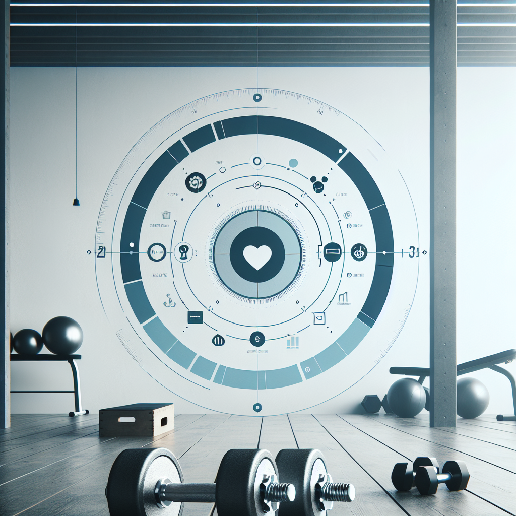 Ilustrace znázorňující téma: Cvičení a fitness
