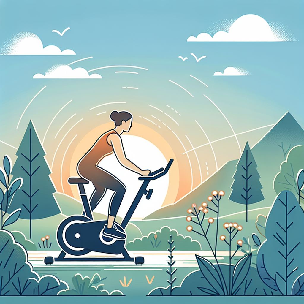 Ilustrace znázorňující téma: Cvičení a zdraví