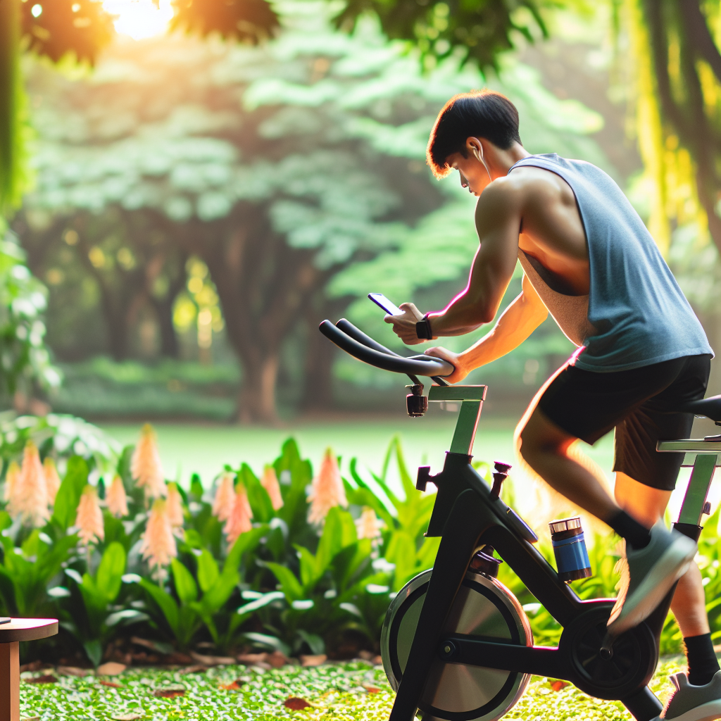 Ilustrace znázorňující téma: Fitness