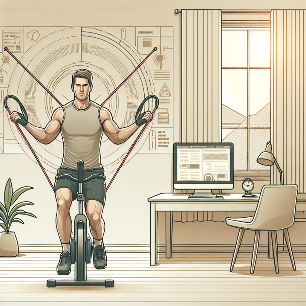 Ilustrace znázorňující téma: Zdravý životní styl
