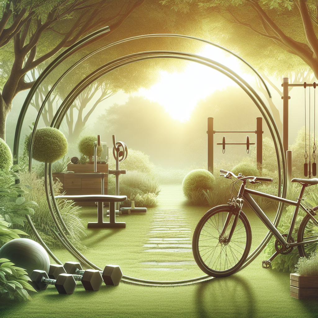 Ilustrace znázorňující téma: Zdraví a fitness