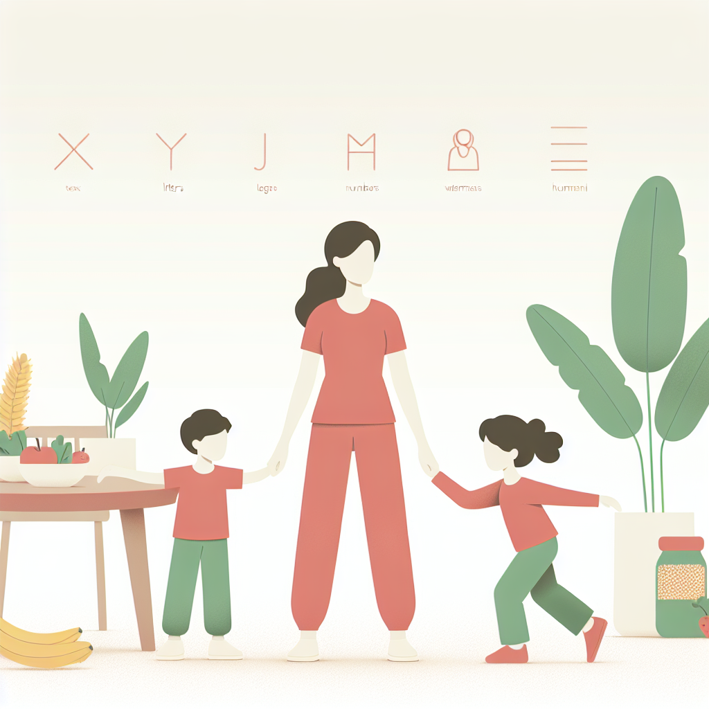 Ilustrace znázorňující téma: Zdraví a výživa