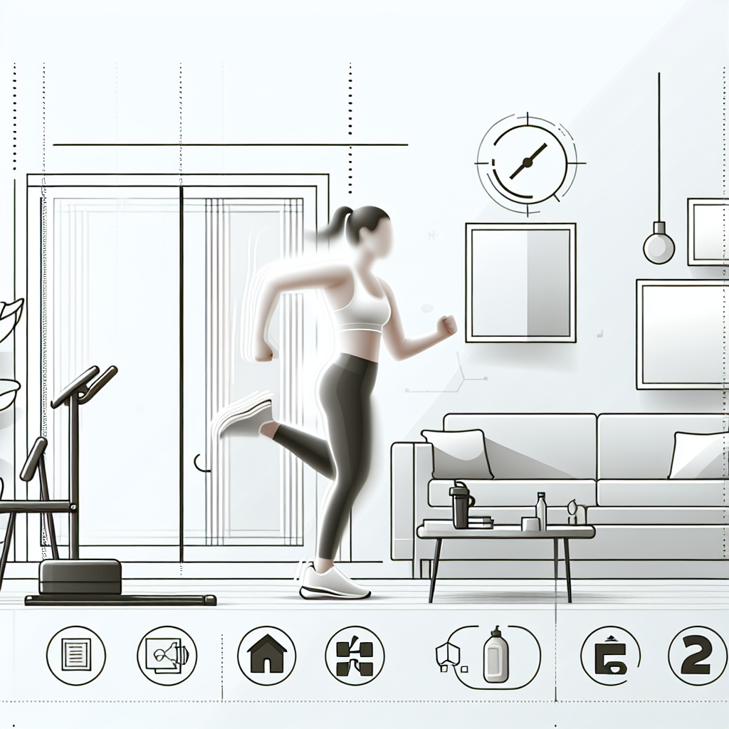 Ilustrace znázorňující téma: Cvičení a fitness