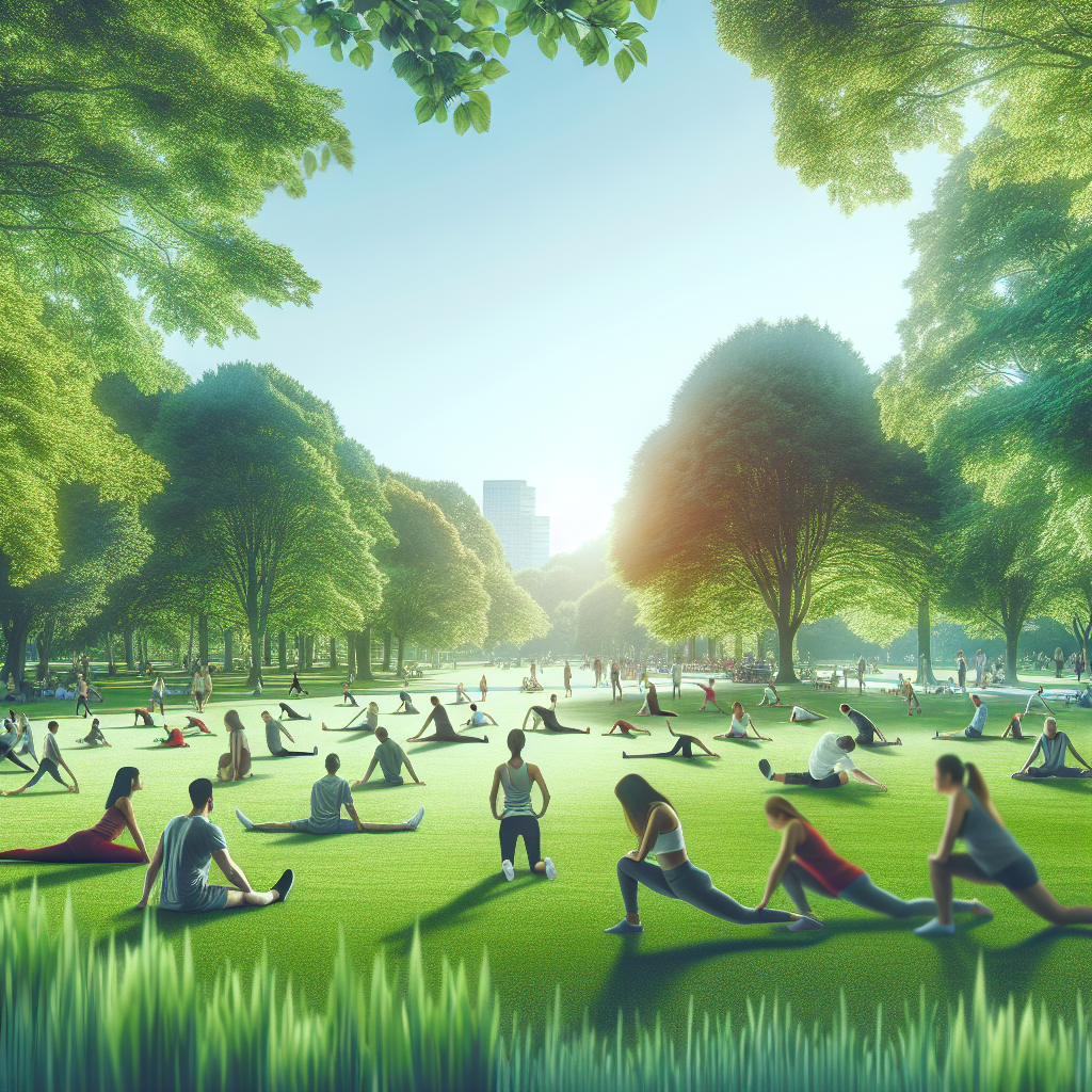 Ilustrace znázorňující téma: Fitness a zdraví