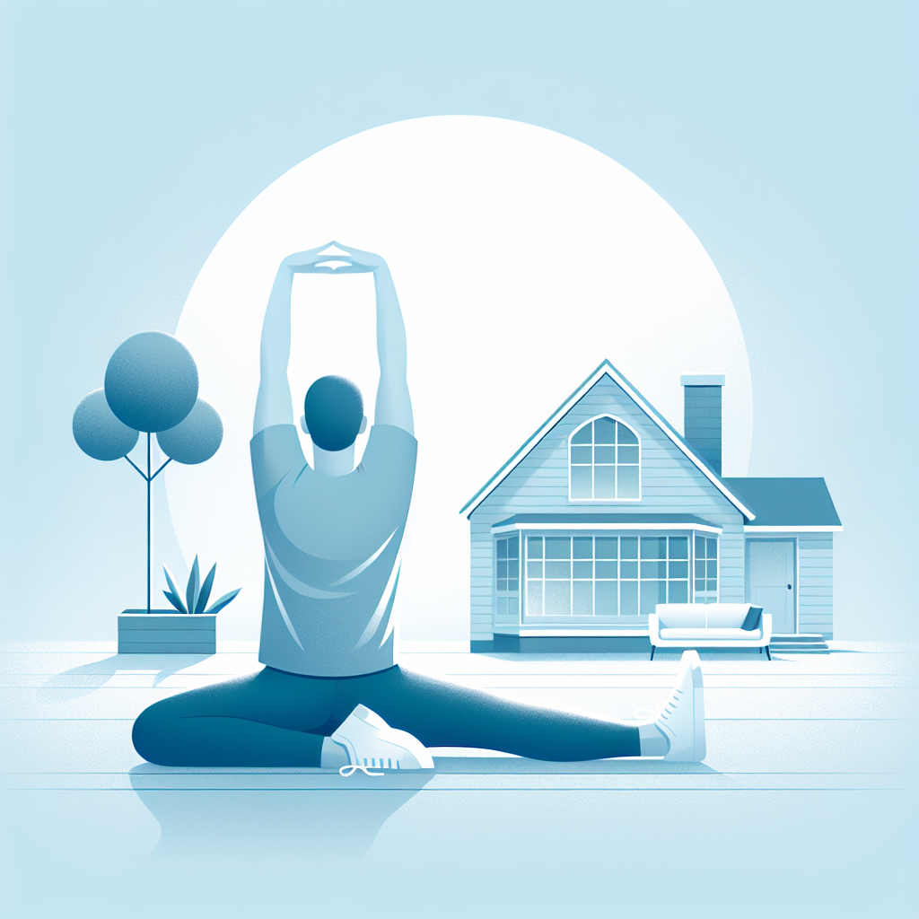 Ilustrace znázorňující téma: Zdraví a fitness